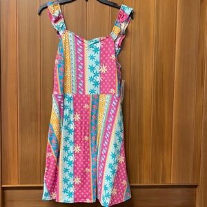 Colorful Planet Girl’s Sleeveless Skort Sundress XL (14-16) NWT